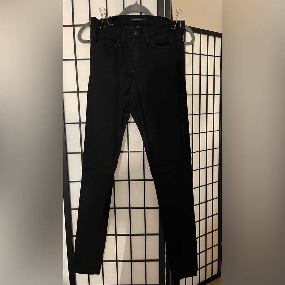 Size 27 Black Flying Monkey Platinum stretch jeans. Worn a few times.
